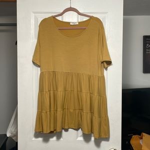 Plus size boutique peplum top